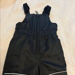 Kids Black snow suit/overalls